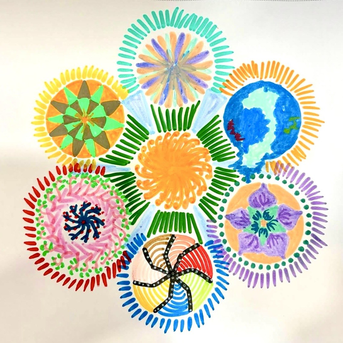 Mandala Structure Reflection 7