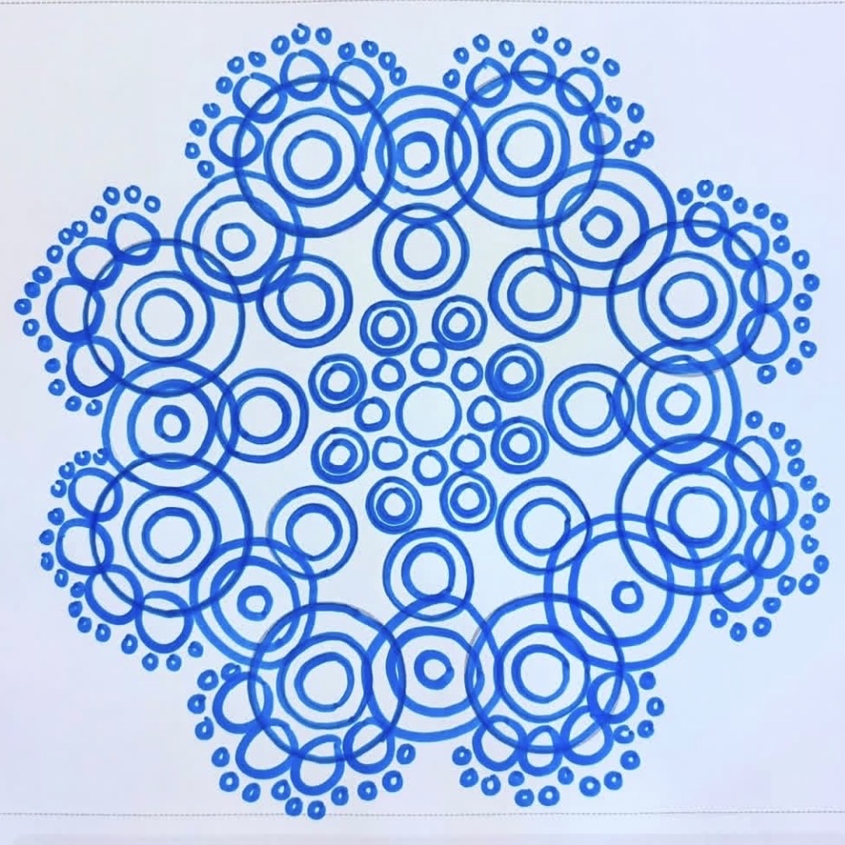 Mandala Pattern Reflection 6
