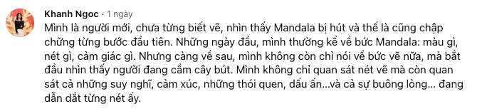 Feedback của học viên Khánh Ngọc