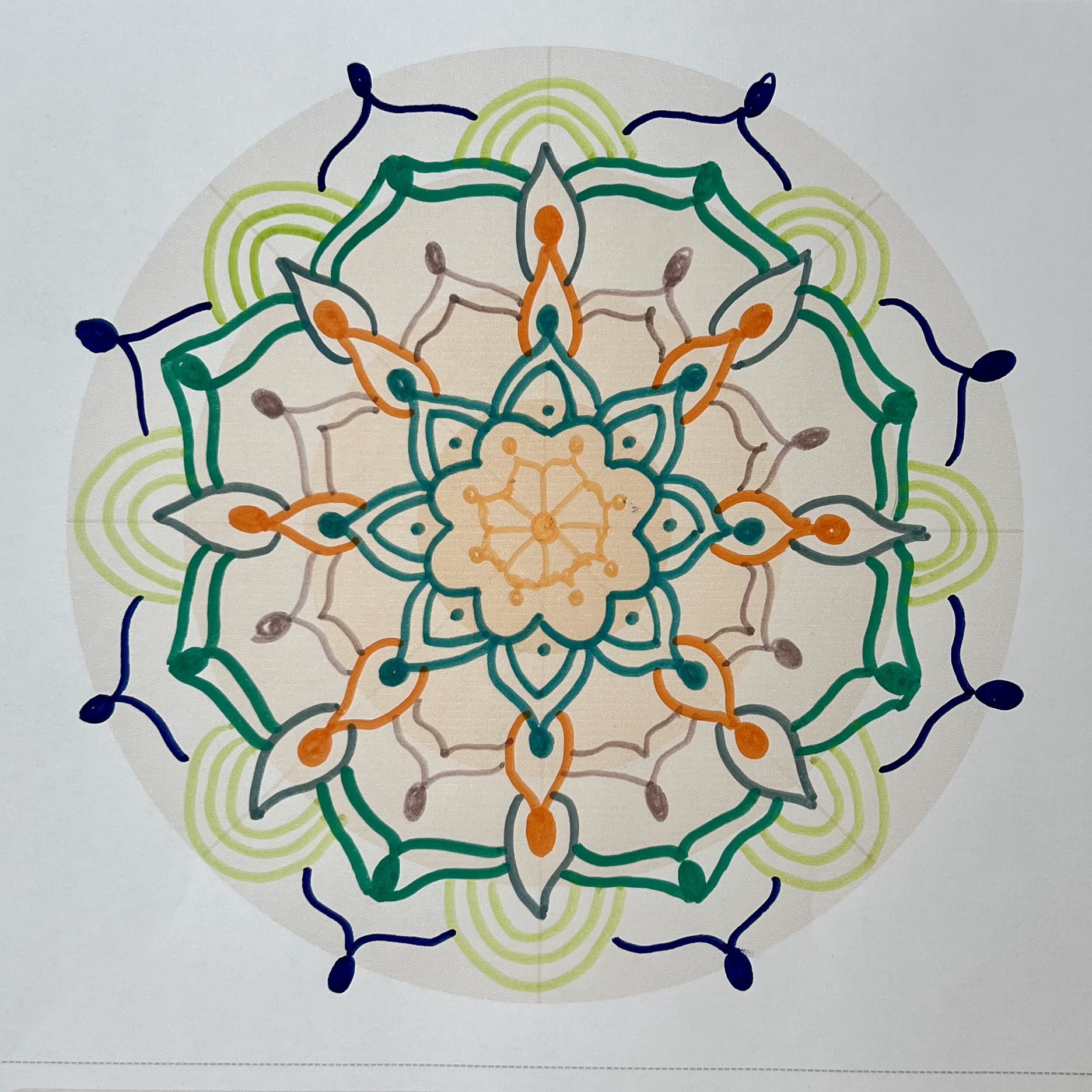 Mandala Structure Reflection 5