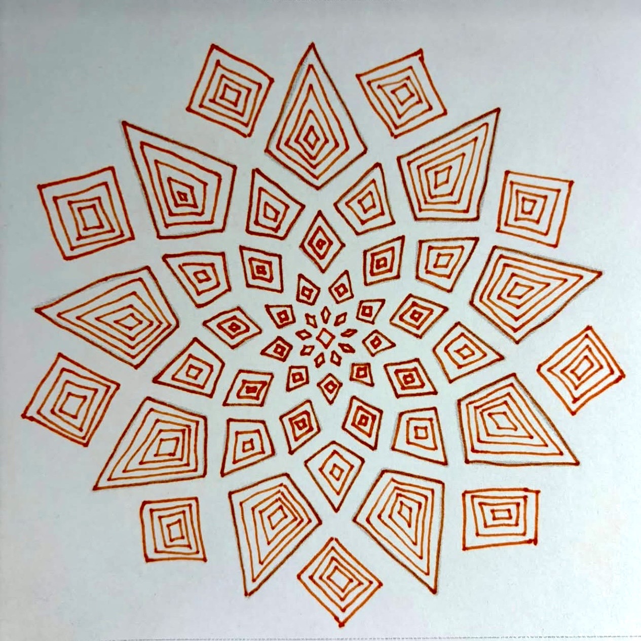 Mandala Pattern Reflection 1