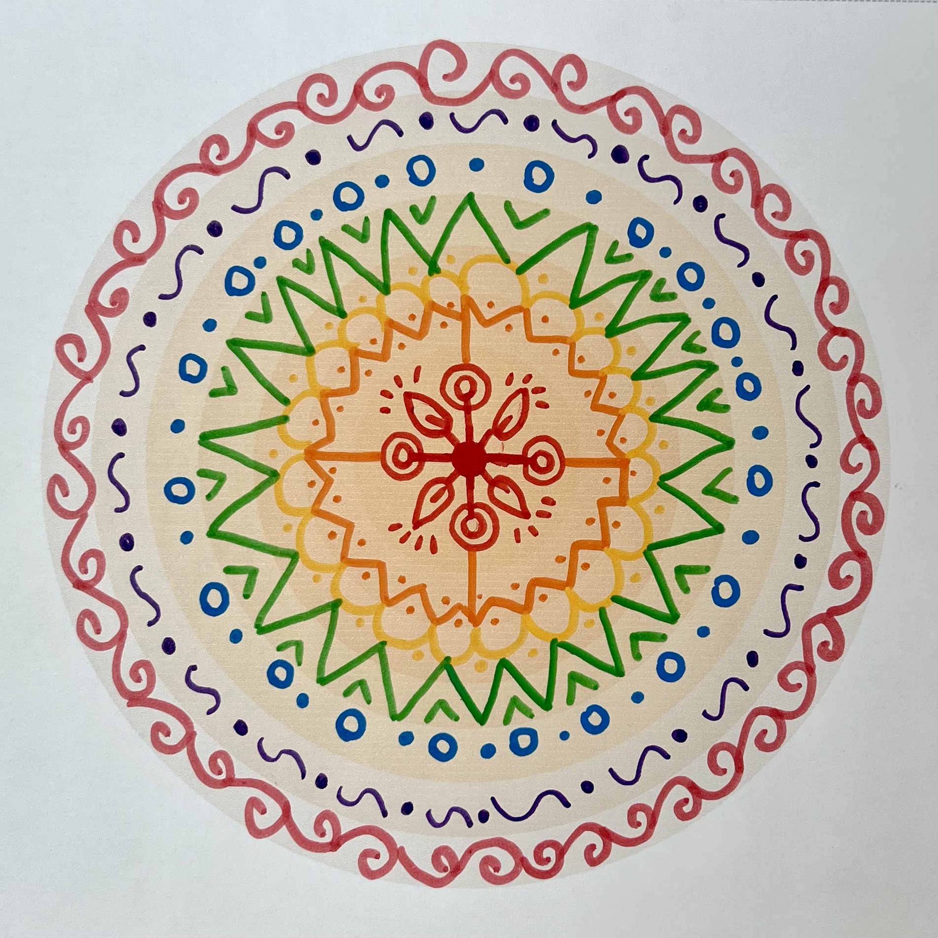 Mandala Structure Reflection 2