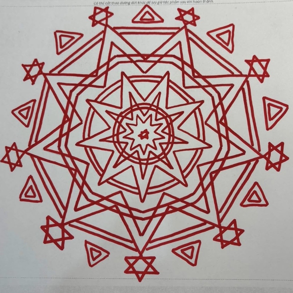 Mandala Pattern Reflection 3