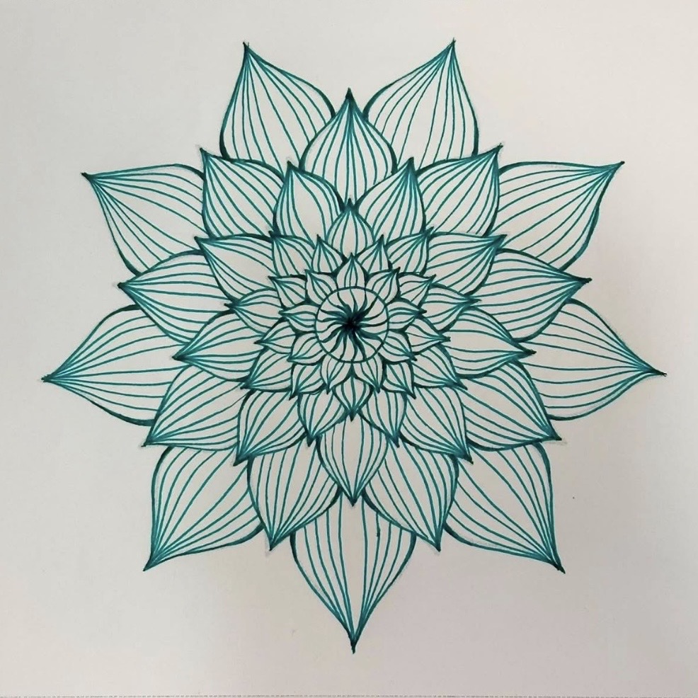 Mandala Pattern Reflection 2